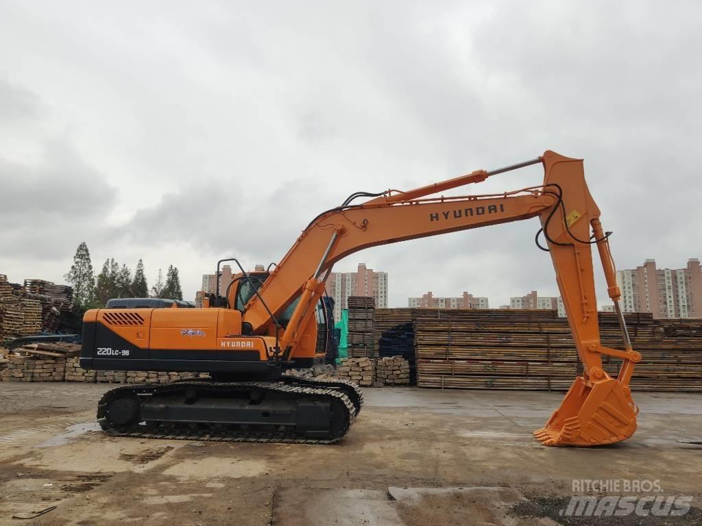 Hyundai R220LC-9S Bageri guseničari