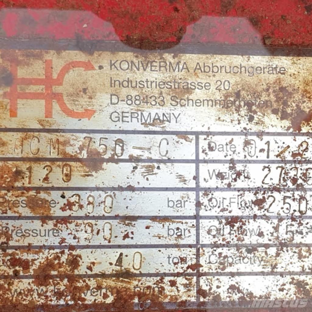  KONVERMA HCM 750C Makaze
