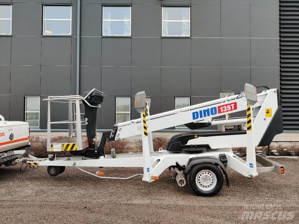Dino 135 T Skylift Vučne prikolice se podiznom košarom