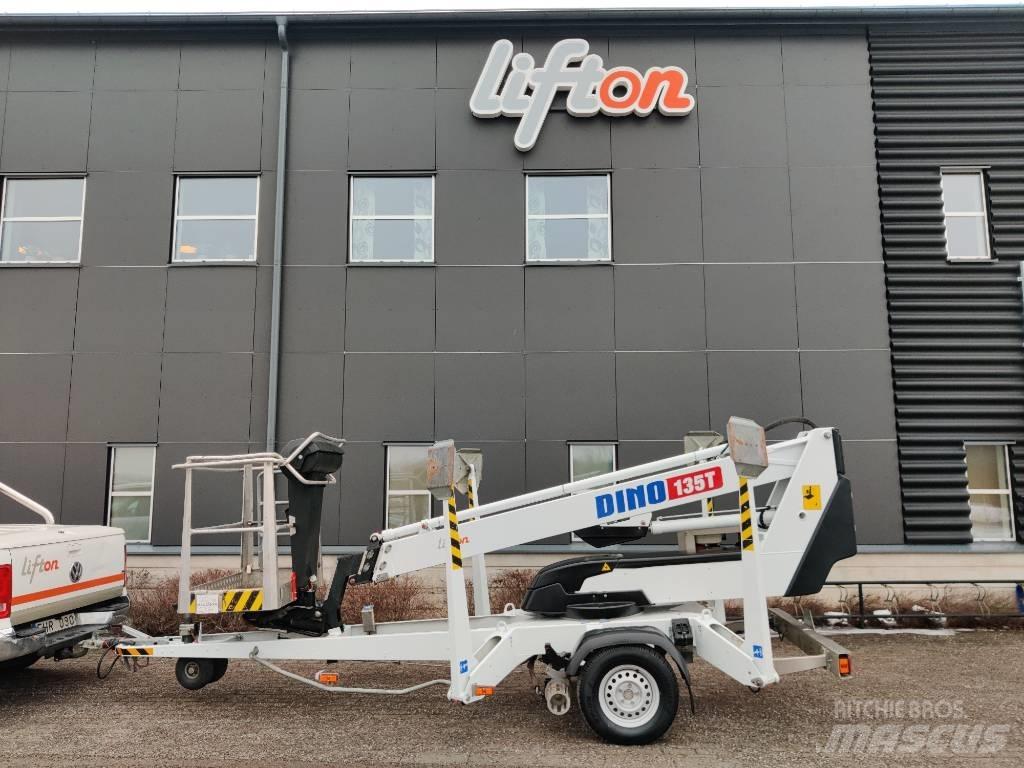 Dino 135 T Skylift Vučne prikolice se podiznom košarom