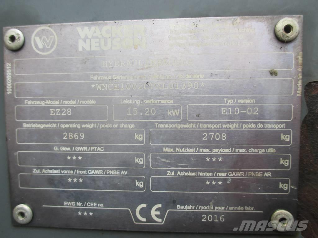 Wacker Neuson EZ 28 Mini bageri < 7t