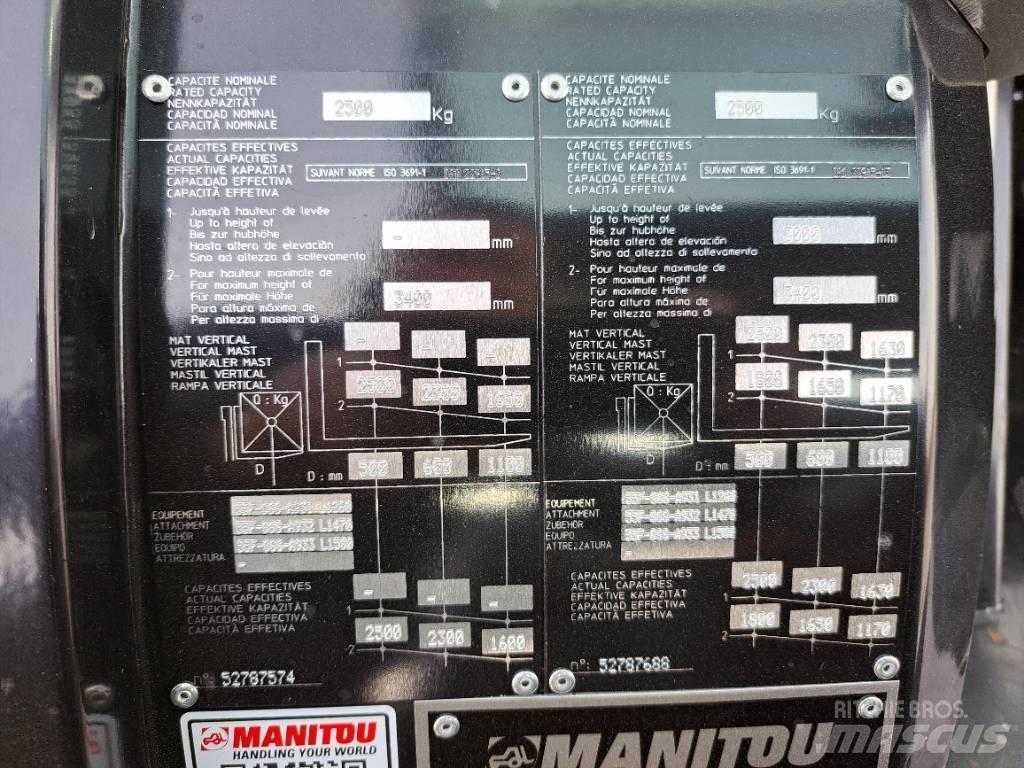 Manitou MC 25-4 Dizelski viljuškari