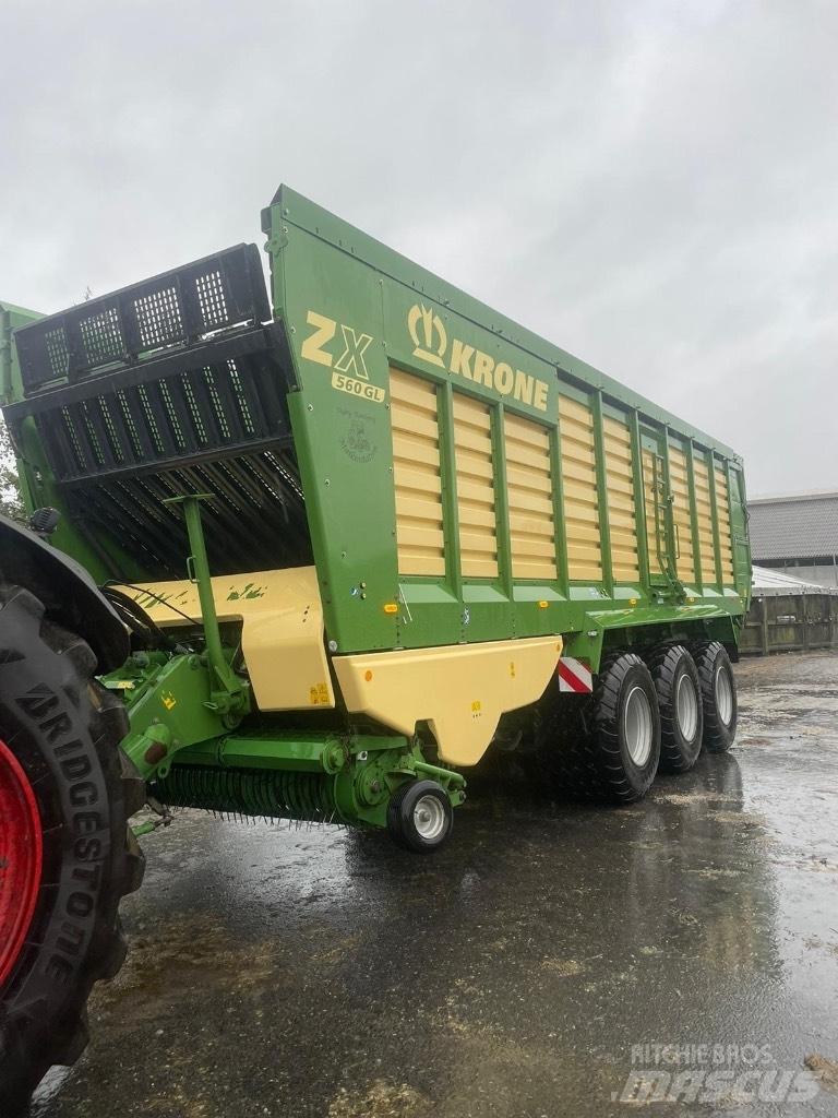Krone ZX 560 GL Samoutovarne prikolice