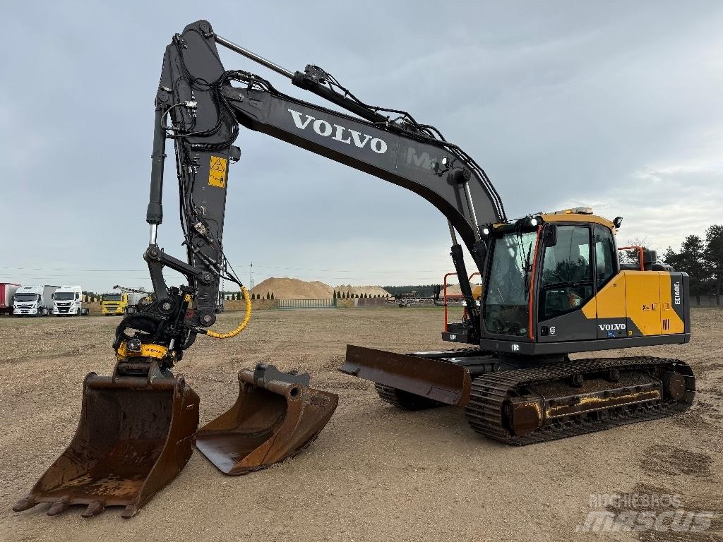 Volvo EC 160 EL Bageri guseničari