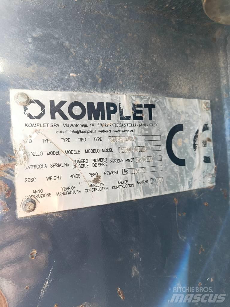 Komplet Krokodile Mašine za uništavanje otpada