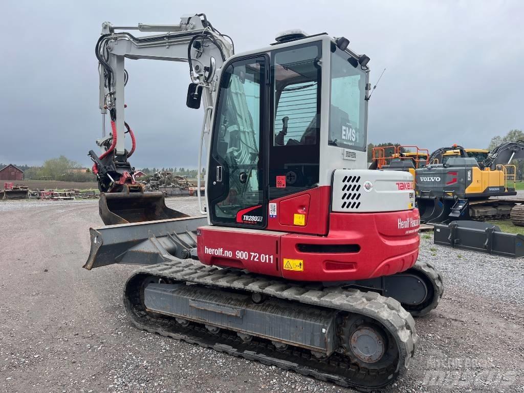 Takeuchi TB 280 FR Midi bageri 7t – 12t