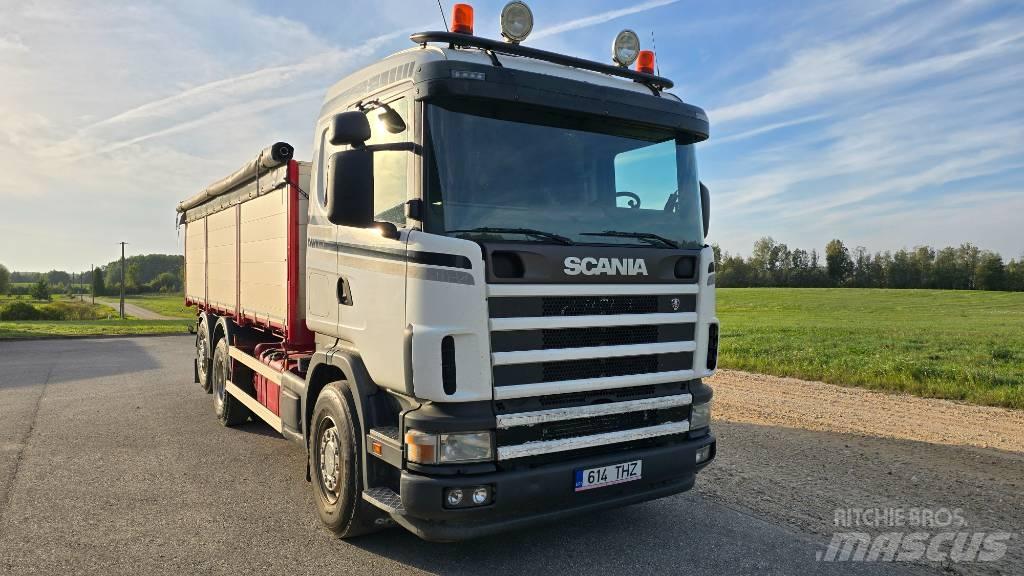 Scania R 124 LB Kiperi kamioni