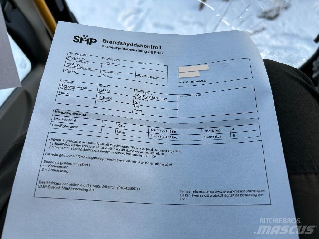 Volvo EC 300 D L Bageri guseničari