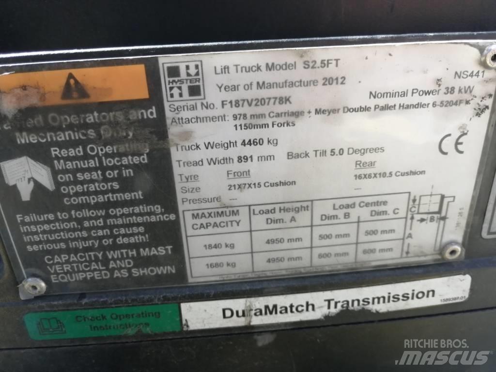 Hyster S2.5FT Plinski viljuškari