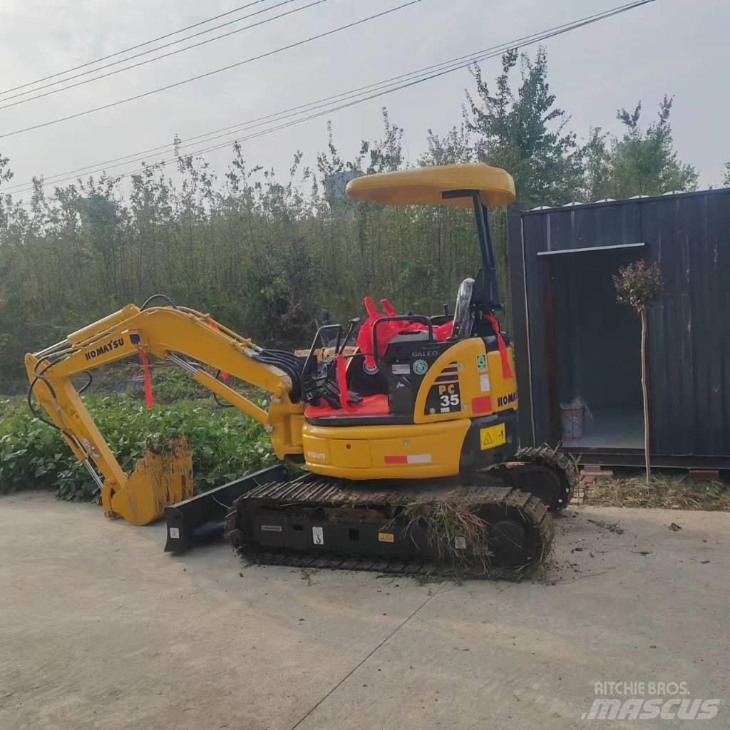 Komatsu PC 35 MR Mini bageri < 7t