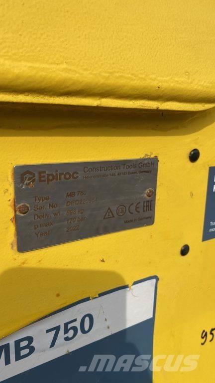 Epiroc MB750 Čekići