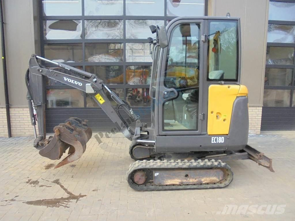 Volvo EC 18 D Mini bageri < 7t