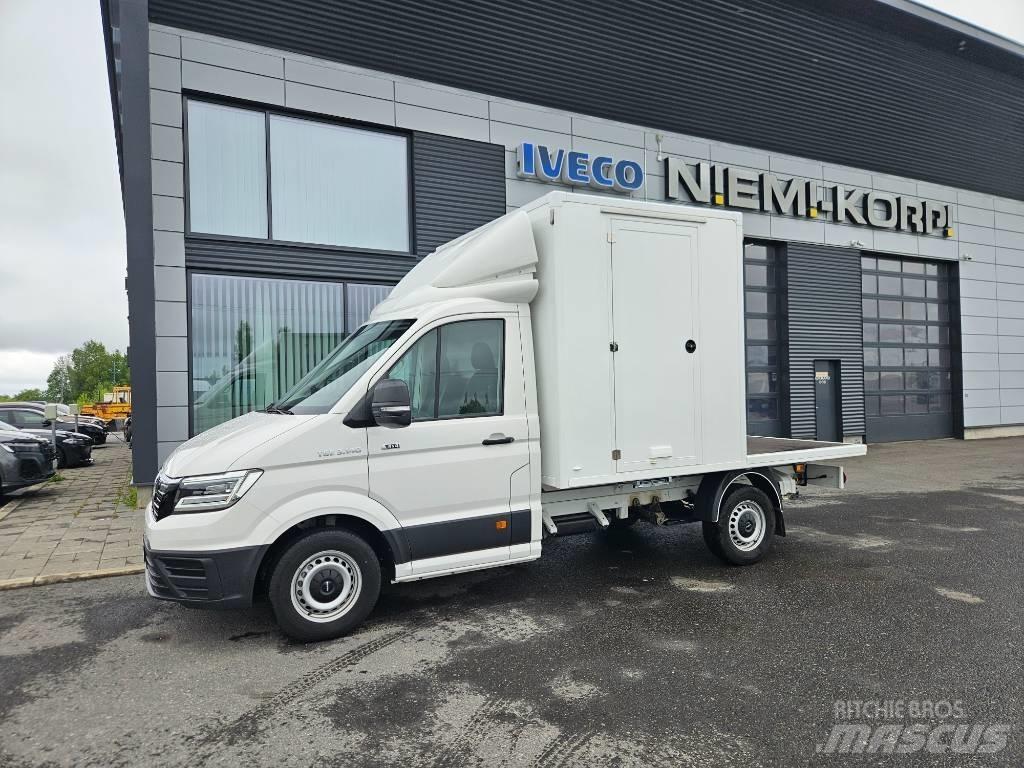 MAN TGE 3.140  4x4 Sanduk kombiji