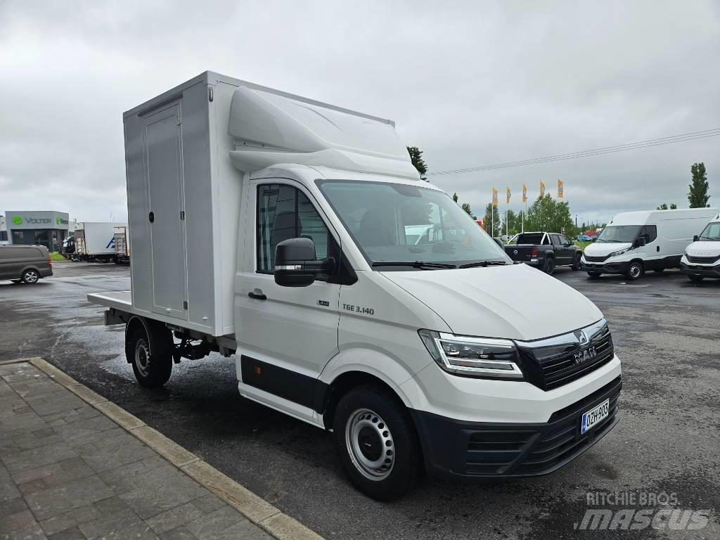MAN TGE 3.140  4x4 Sanduk kombiji