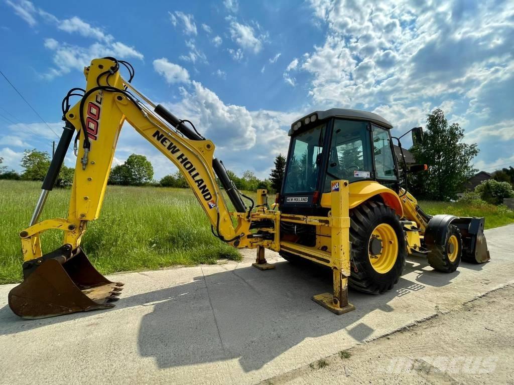 New Holland B 100 C Rovokopači
