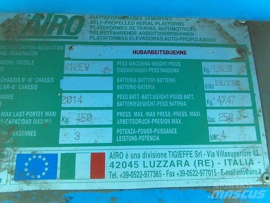 Airo X 12 EW Makazaste platforme