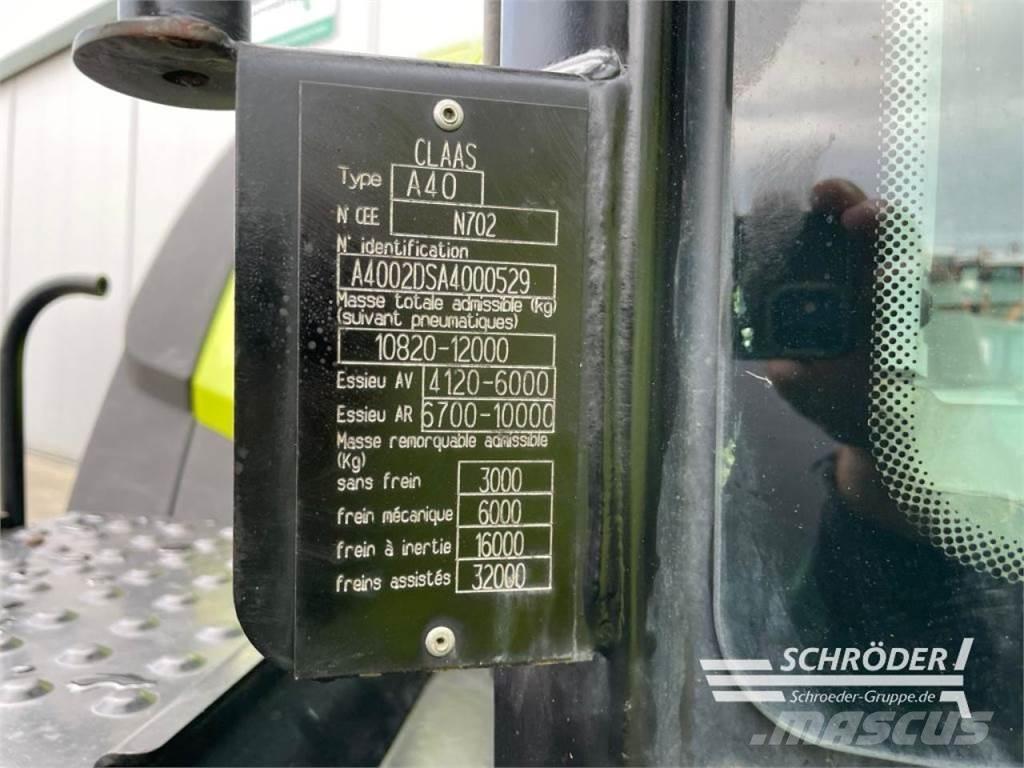 CLAAS AXION 810 Traktori