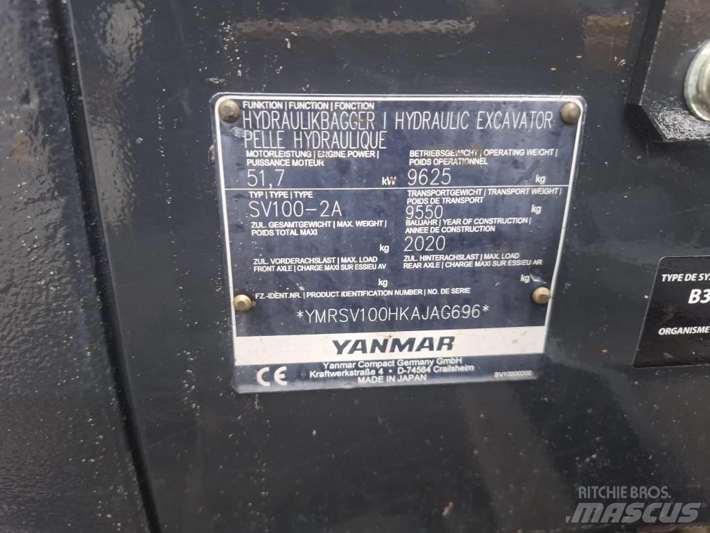 Yanmar SV 100-2A Midi bageri 7t – 12t