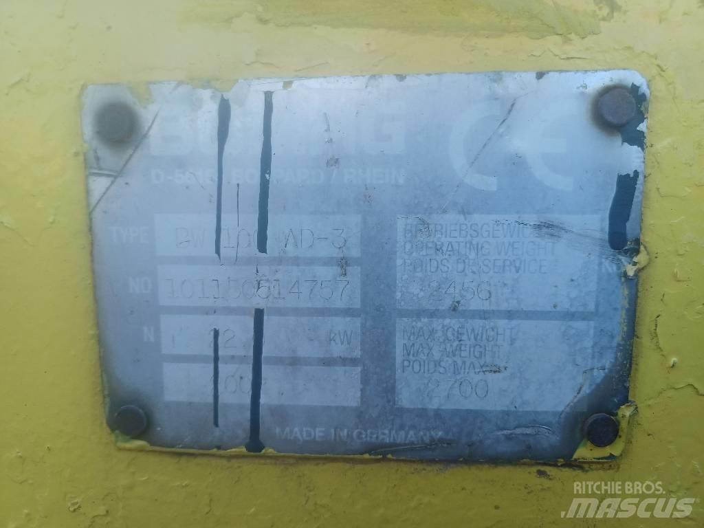 Bomag BW 100 AD-3 Valjci sa duplim bubnjem