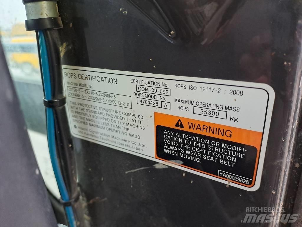 Hitachi ZX210LC-5B Bageri guseničari
