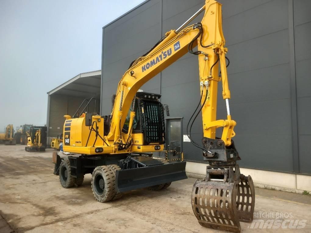 Komatsu PW148-10 Bageri točkaši