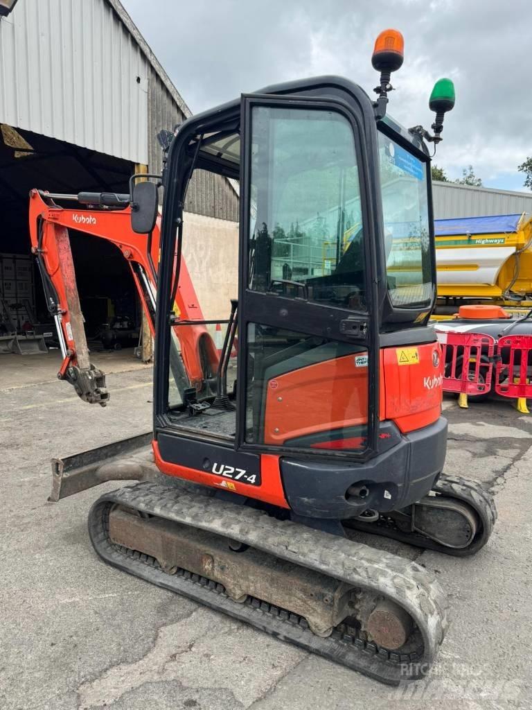 Kubota U 27-4 Mini bageri < 7t