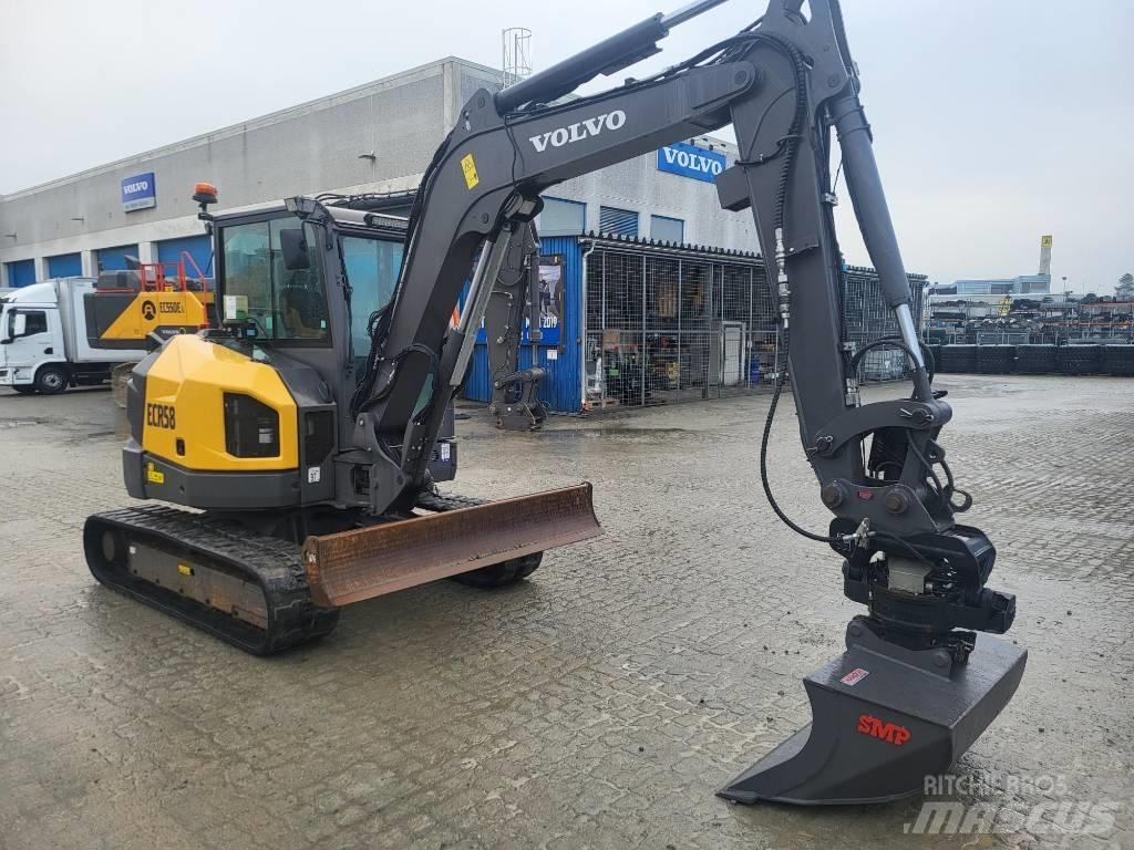 Volvo ECR58F Midi bageri 7t – 12t