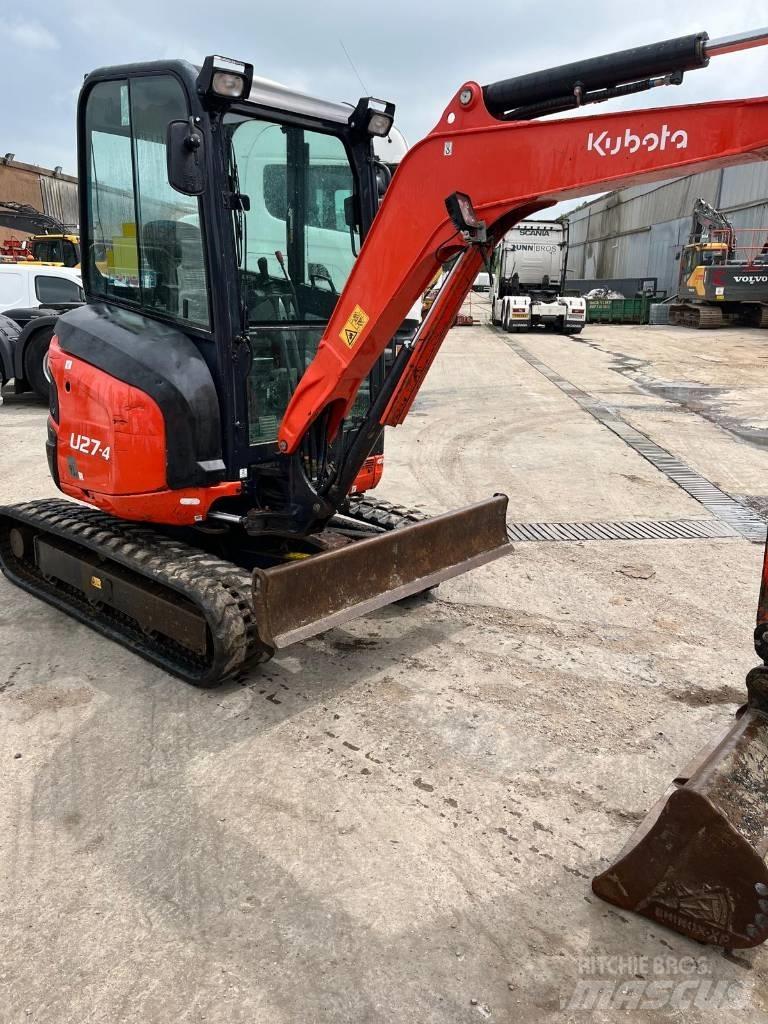 Kubota U 27-4 Mini bageri < 7t