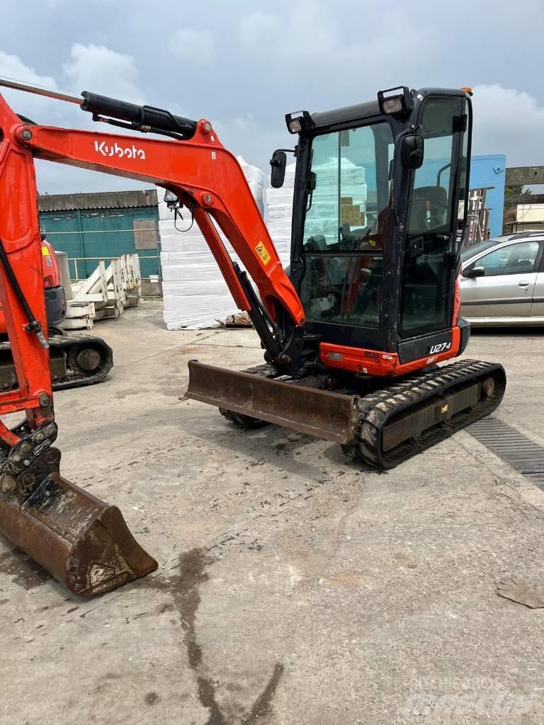 Kubota U 27-4 Mini bageri < 7t