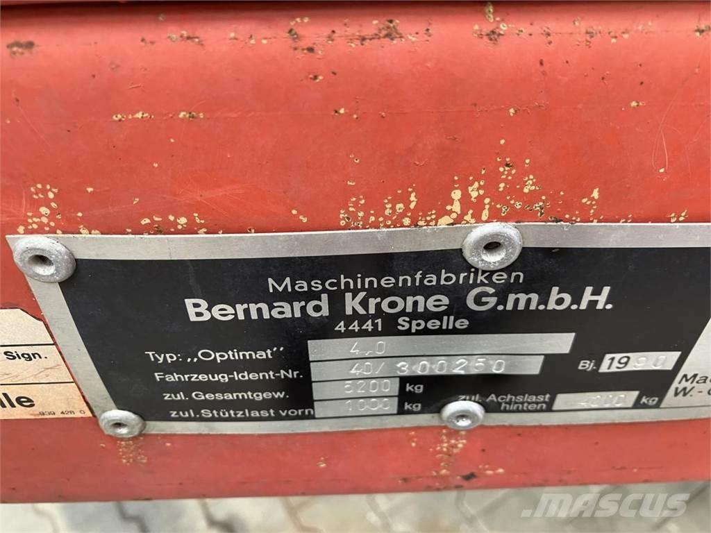 Krone Optimat 4.0 Rasturači đubriva