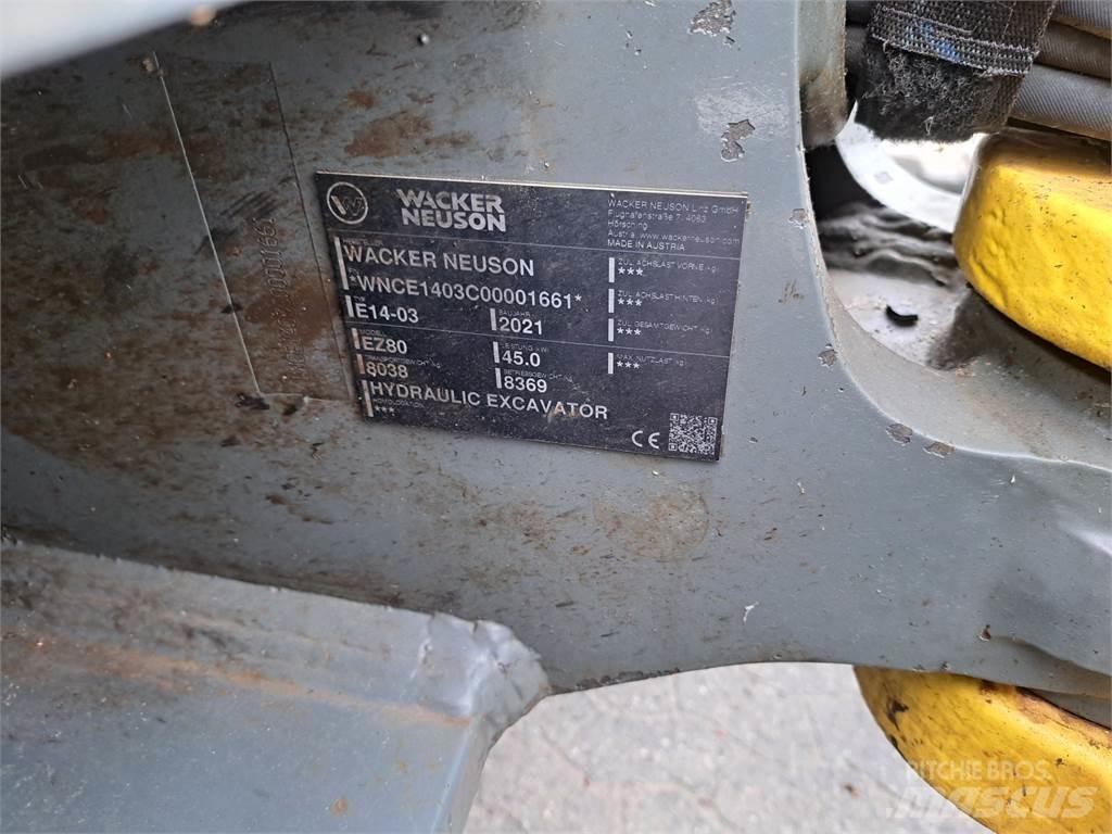 Wacker Neuson EZ80 Bageri guseničari