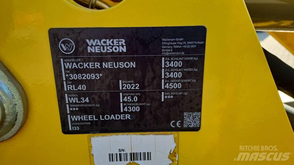 Wacker Neuson WL34 Utovarivači na točkove