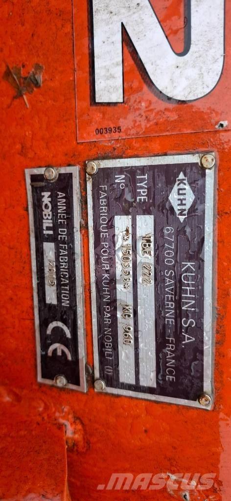 Kuhn TBE 222 Kosilice za livade
