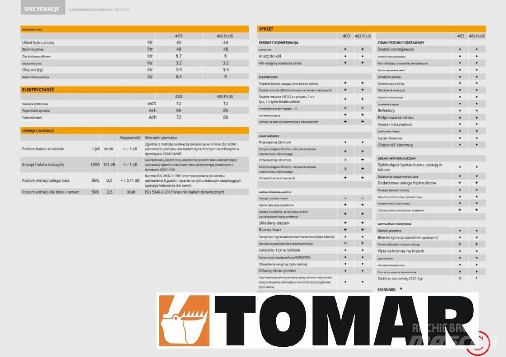 JCB 403 Utovarivači na točkove