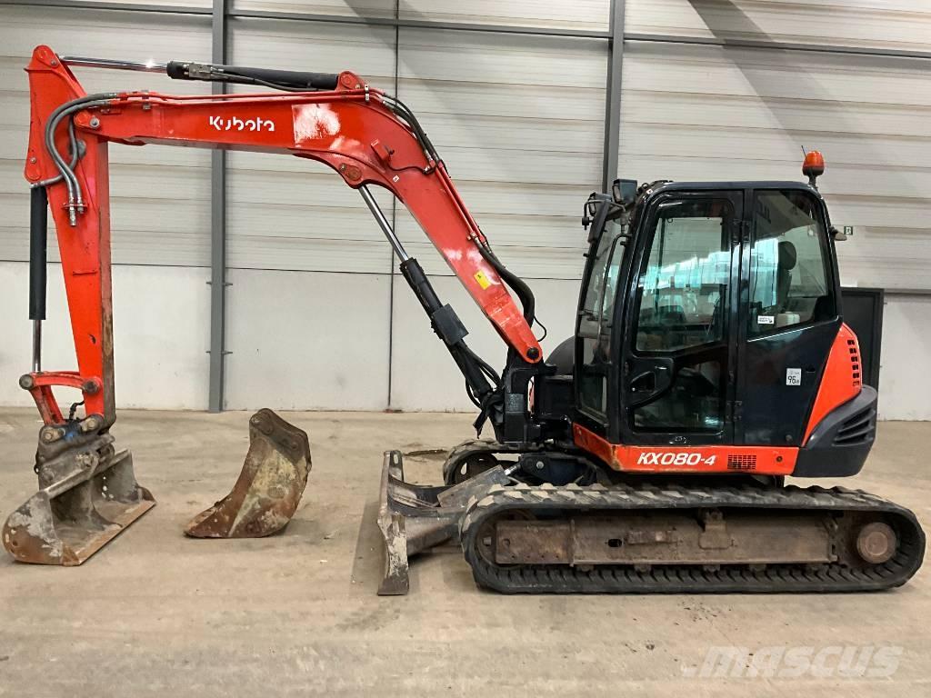 Kubota KX 080-4 Midi bageri 7t – 12t