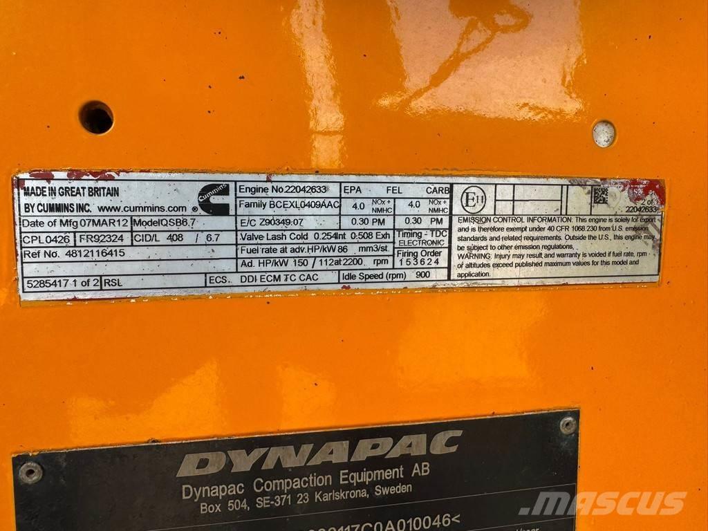 Dynapac CA362PD Valjci sa jednim bubnjem