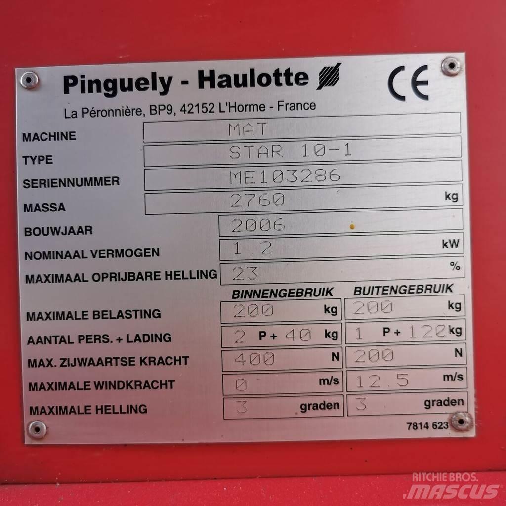 Haulotte Star 10 Teleskopske podizne platforme