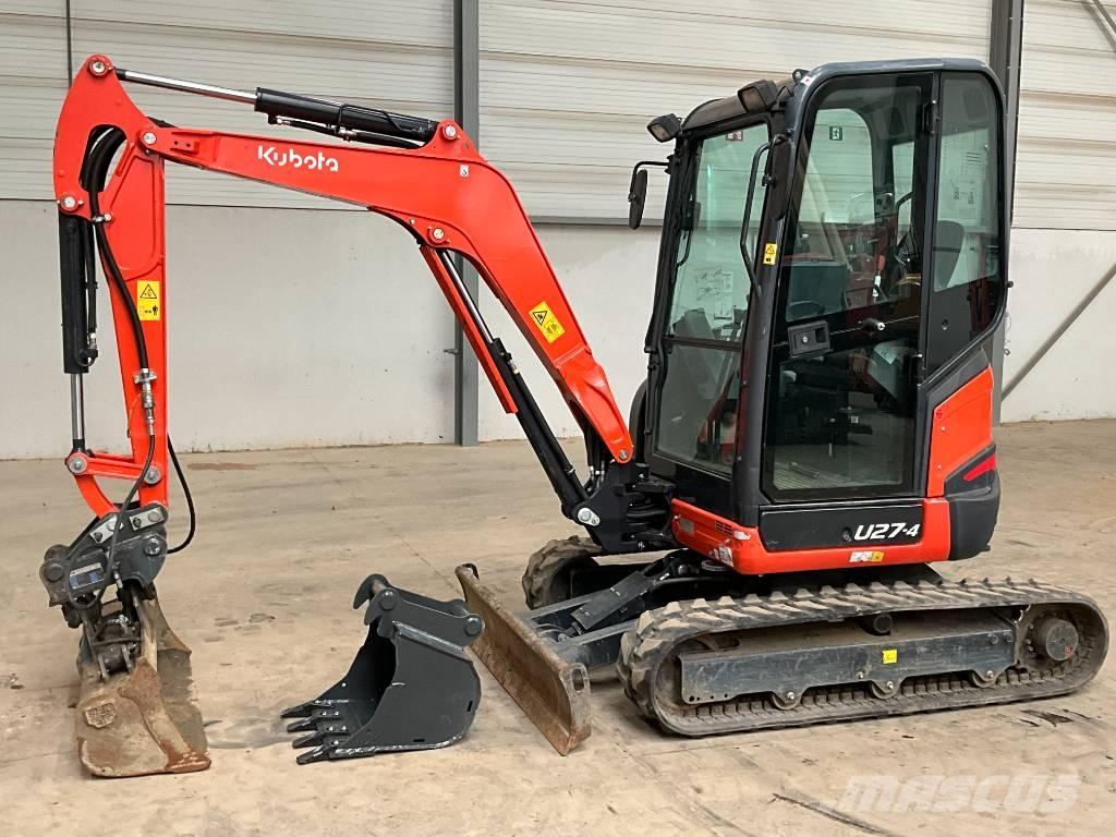 Kubota U 27-4 Mini bageri < 7t