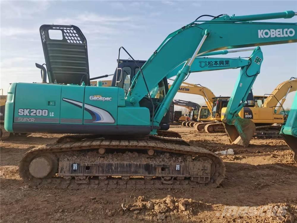 Kobelco SK200 Bageri guseničari