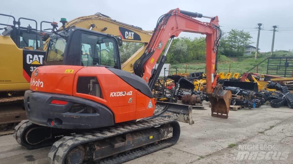 Kubota Kx 080-4 Midi bageri 7t – 12t