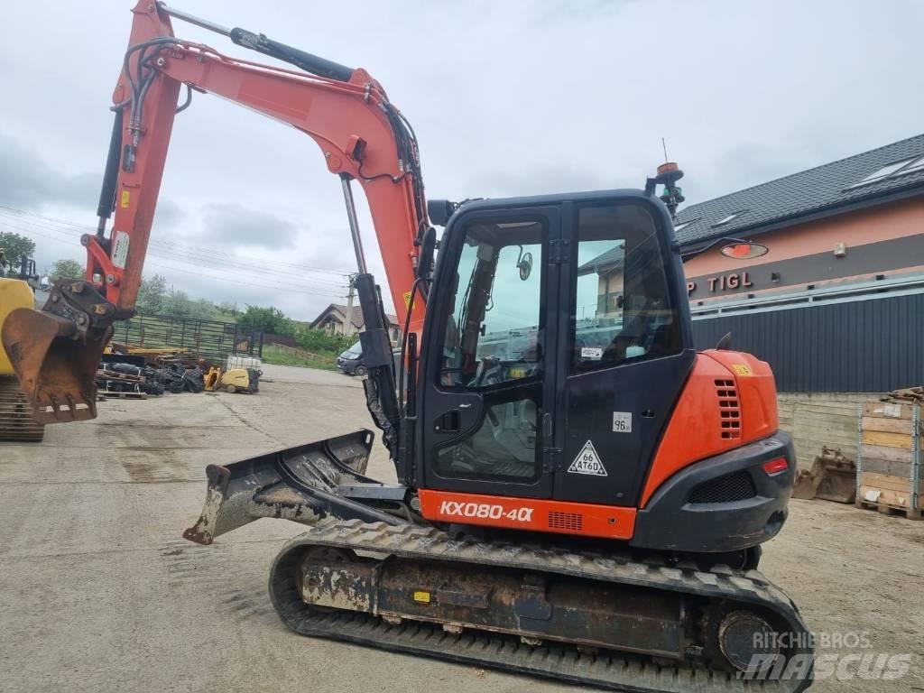 Kubota Kx 080-4 Midi bageri 7t – 12t