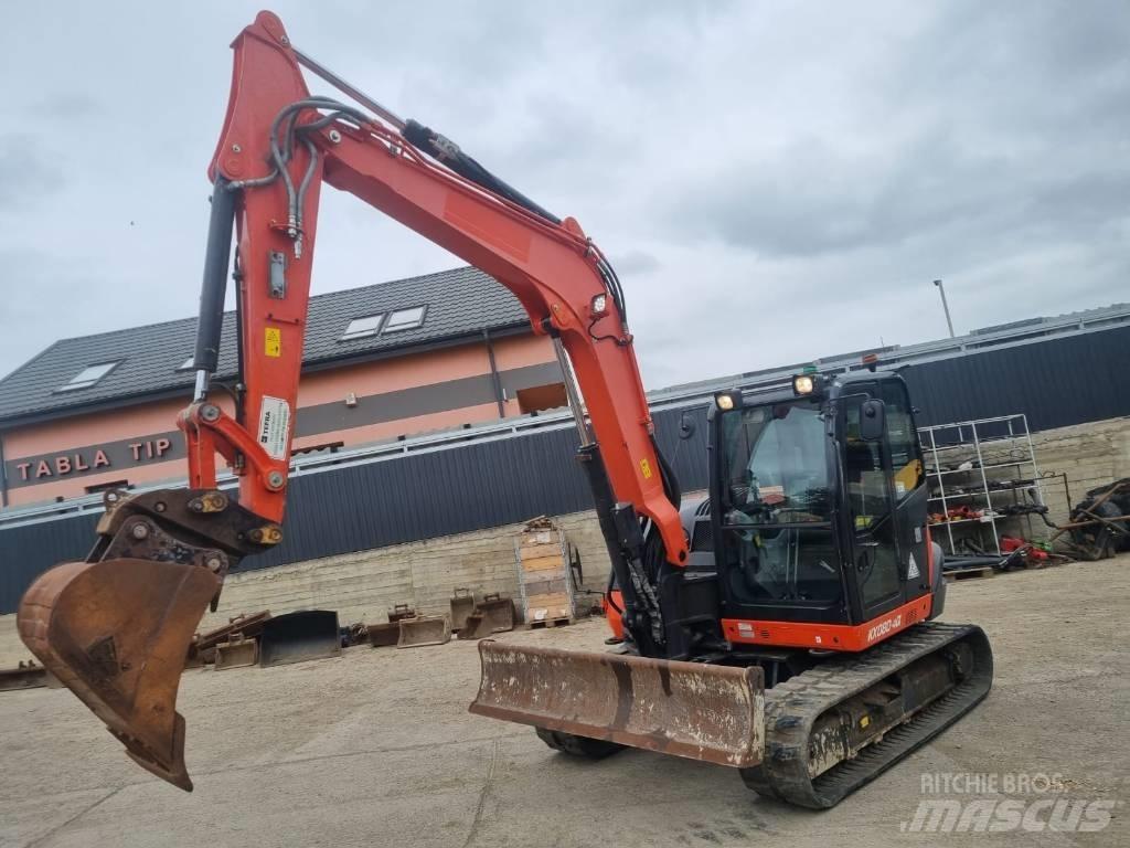 Kubota Kx 080-4 Midi bageri 7t – 12t