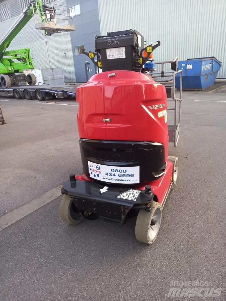 Manitou 100 VJR Jarbolne penjajuće platforme