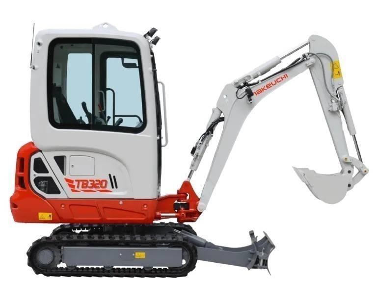 Takeuchi TB320 Mini bageri < 7t