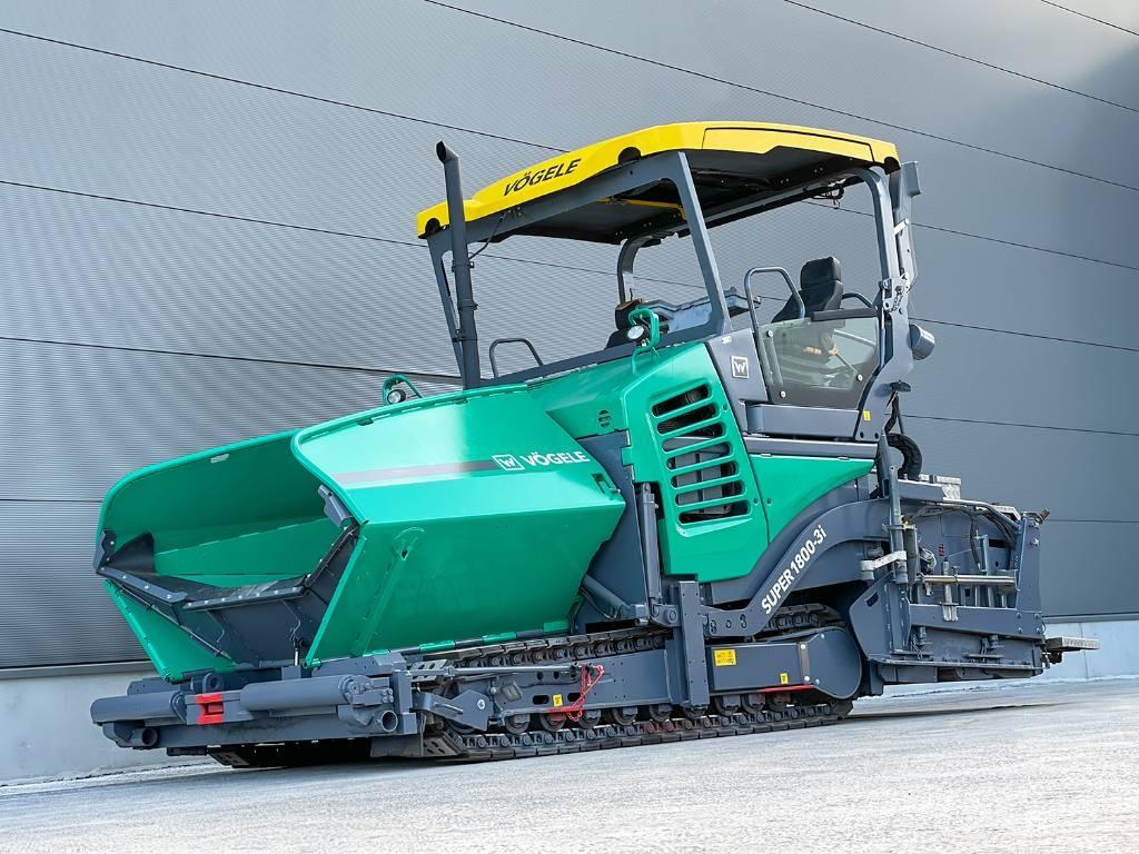 Vögele SUPER 1800-3I Asfaltni finišeri