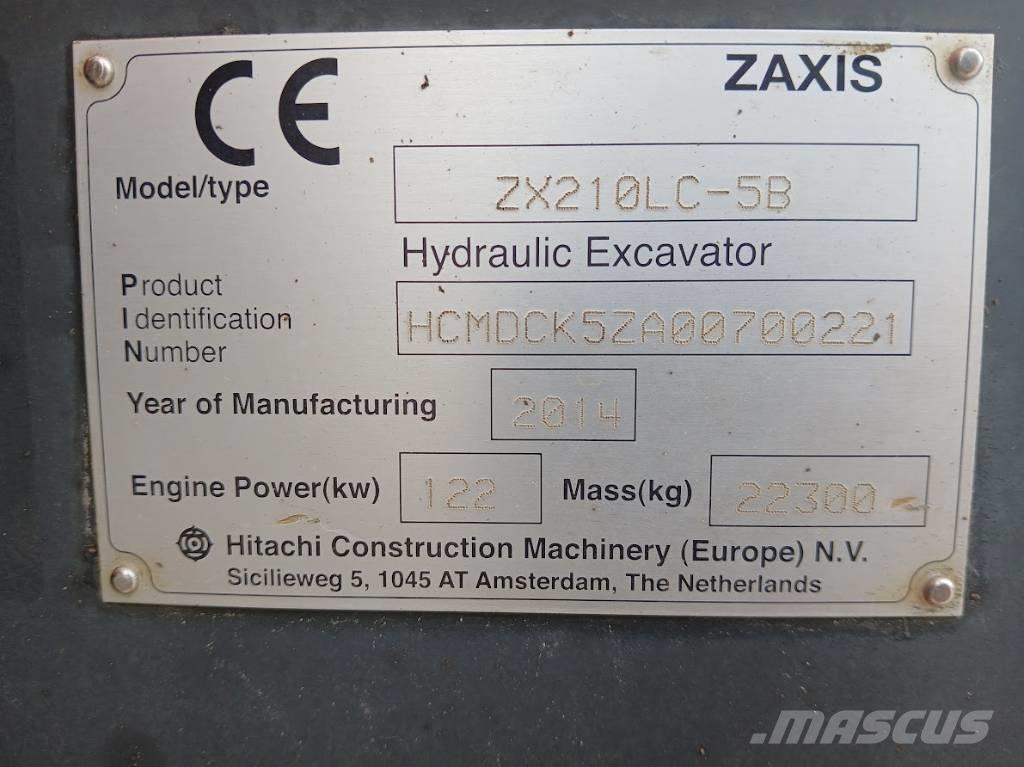 Hitachi ZX 210 LC-5B Bageri guseničari