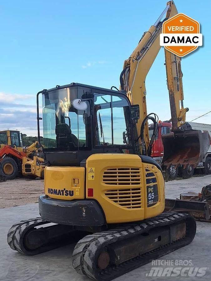 Komatsu PC55 Mini bageri < 7t