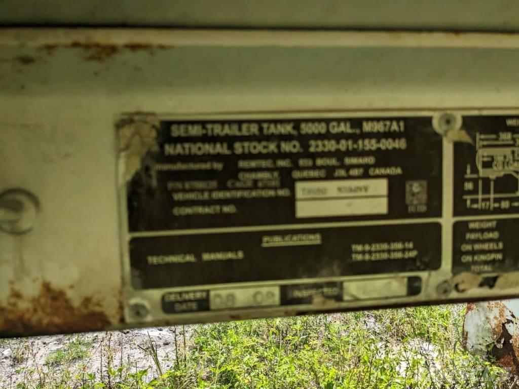 Remtec m67a1 Prikolice za cisterne