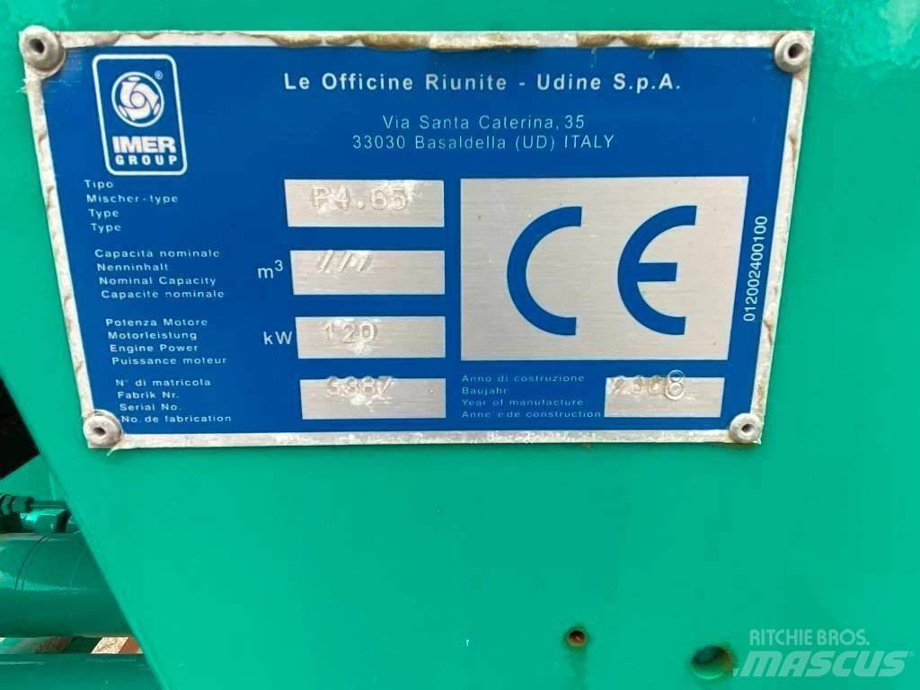 Imer P4.65 - UNUSED Kamionske beton pumpe