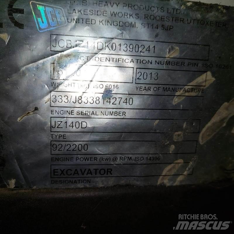 JCB JZ140D Bageri guseničari
